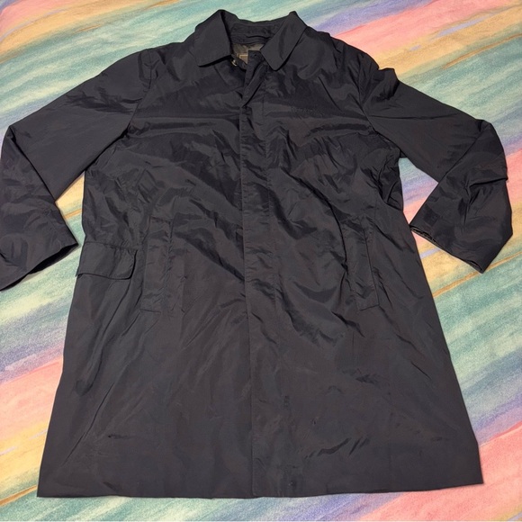 Loro Piana Rain Coat NetJets Trench Storm System Twenty K Jacket 2XL - Picture 1 of 13